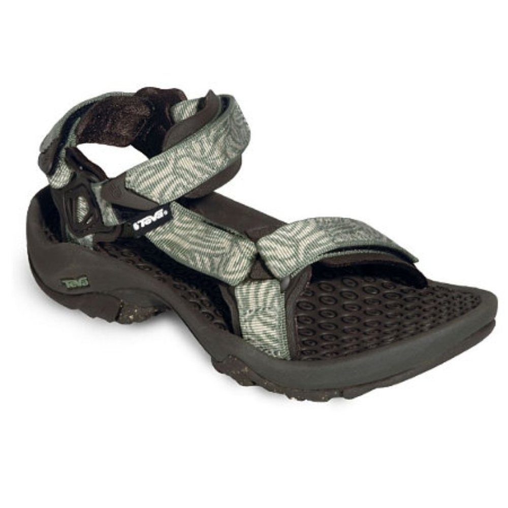 NWT Teva Women's Terra Fi 2 Sandals in Mikan Oil Green